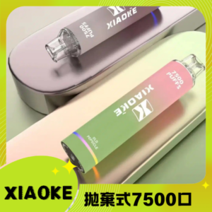 XIAOKE 梟客7500口拋棄式電子煙｜持久續航大口享受